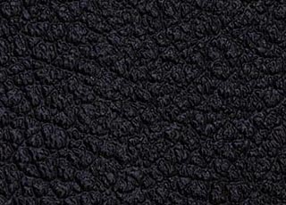 Black Embossed Leather